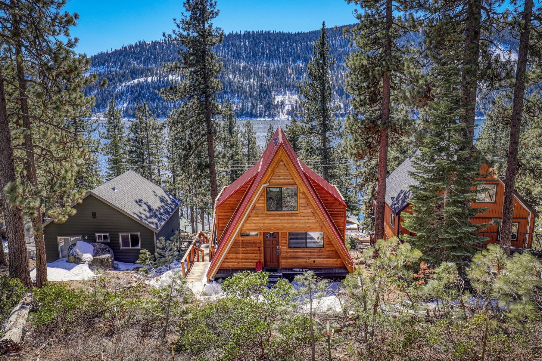 a-frame cabin for sale in Truckee, CA