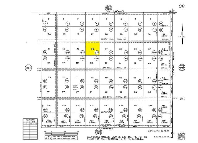 0 Beverly Hills Trail, SANTA MARGARITA