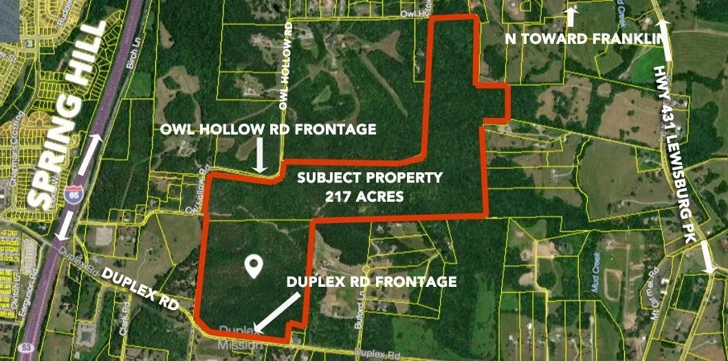 Spring Hill Tn Zoning Map 3030 Spring Hill-Duplex Rd Spring Hill Tn - Mls #2371697