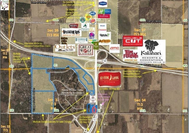 137.74 Acres Fern Dell Road, Lake Delton
