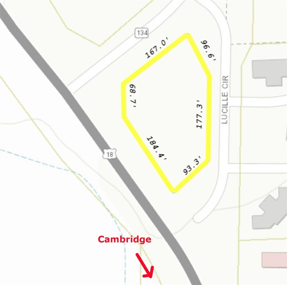 .9 Ac Highway 12/18, Cambridge