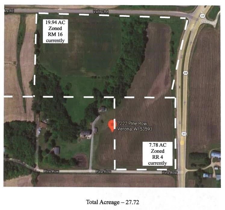 27.72 Ac Valley Rd And Highway 69 Acres, Verona