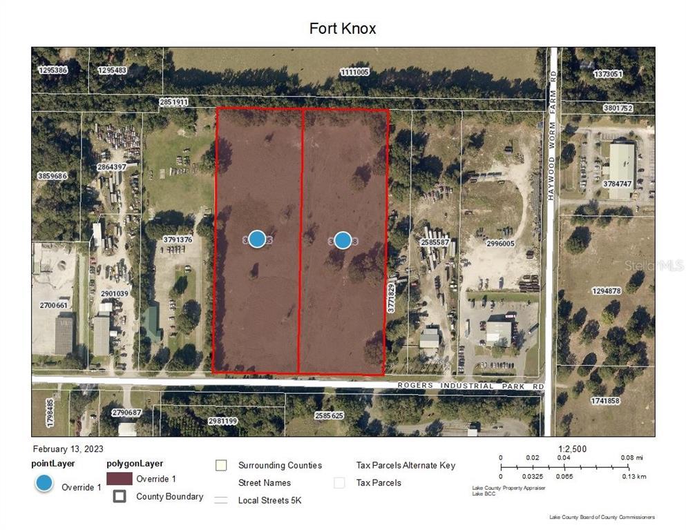 Rogers Industrial Park Rd, OKAHUMPKA ROADSIDE SUB. MLS G5065248