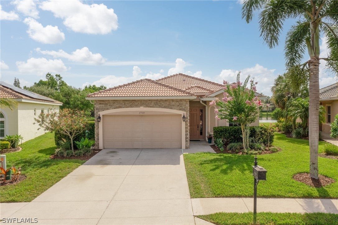 CAPE CORAL Real Estate - View SW FL MLS #222046494 at 2750 Blue Cypress Lake Ct in CORAL LAKES at CORAL LAKES 
